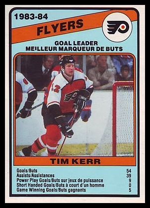 364 Tim Kerr Philadelphia Flyers